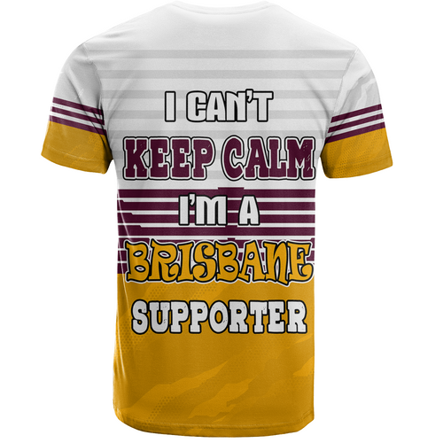 Brisbane Broncos Custom T-Shirt - Brisbane Broncos Supporter T-Shirt Brisbane Broncos Custom T-Shirt - Brisbane Broncos Supporter T-Shirt