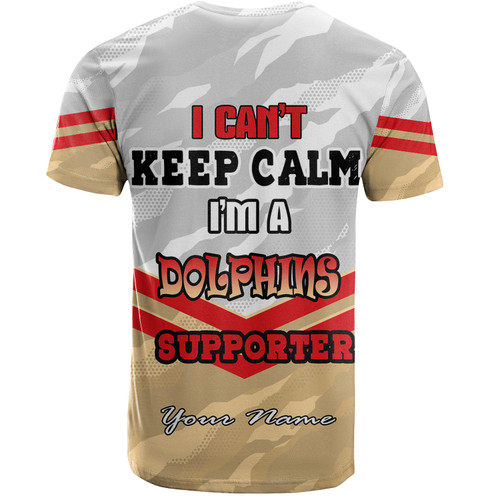 Redcliffe Dolphins Custom T-Shirt - Redcliffe Dolphins Supporter T-Shirt Redcliffe Dolphins Custom T-Shirt - Redcliffe Dolphins Supporter T-Shirt