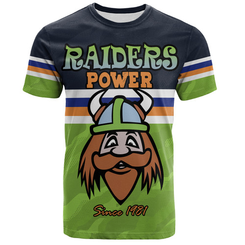 Canberra Raiders Custom T-Shirt- Canberra Raiders Supporter T-Shirt