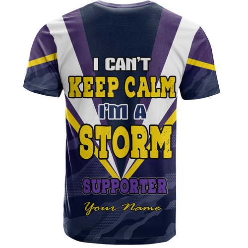Melbourne Storm Custom T-Shirt- Melbourne Storm Supporter T-Shirt Melbourne Storm Custom T-Shirt- Melbourne Storm Supporter T-Shirt