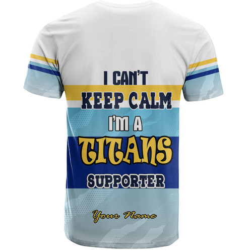 Gold Coast Titans Custom T-Shirt - Gold Coast Titans Supporter T-Shirt Gold Coast Titans Custom T-Shirt - Gold Coast Titans Supporter T-Shirt