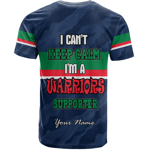 New Zealand Warriors Custom T-Shirt- Warriors Supporter T-Shirt New Zealand Warriors Custom T-Shirt- Warriors Supporter T-Shirt
