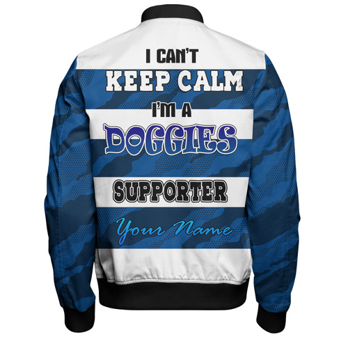Canterbury-Bankstown Bulldogs Custom BomberJacket - Bulldogs Supporter Bomber Jacket Canterbury-Bankstown Bulldogs Custom BomberJacket - Bulldogs Supporter Bomber Jacket