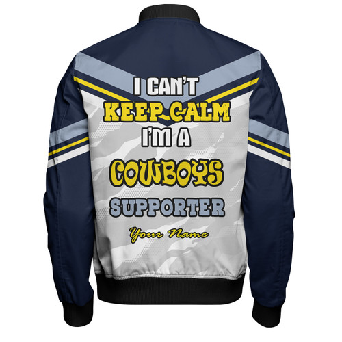 North Queensland Cowboys Custom BomberJacket - North Queensland Cowboys Supporter BomberJacket
