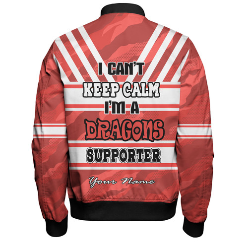 St. George Illawarra Dragons Custom Bomber Jacket - St. George Illawarra Dragons Supporter Bomber Jacket St. George Illawarra Dragons Custom Bomber Jacket - St. George Illawarra Dragons Supporter Bomber Jacket