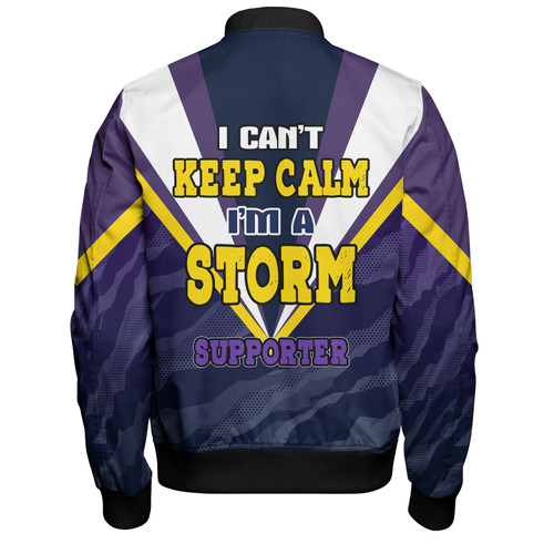 Melbourne Storm Custom Bomber Jacket - Melbourne Storm Supporter Bomber Jacket Melbourne Storm Custom Bomber Jacket - Melbourne Storm Supporter Bomber Jacket