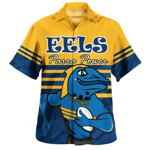 Parramatta Eels Custom Hawaiian Shirt - Parramatta Eels Supporter Hawaiian Shirt