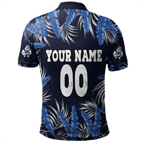 Canterbury-Bankstown Bulldogs Custom Polo Shirt - Tropical Patterns Bulldogs Polo Shirt Canterbury-Bankstown Bulldogs Custom Polo Shirt - Tropical Patterns Bulldogs Polo Shirt
