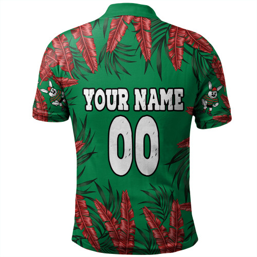 South Sydney Rabbitohs Polo Shirt - Tropical Patterns Bunnies Polo Shirt South Sydney Rabbitohs Polo Shirt - Tropical Patterns Bunnies Polo Shirt