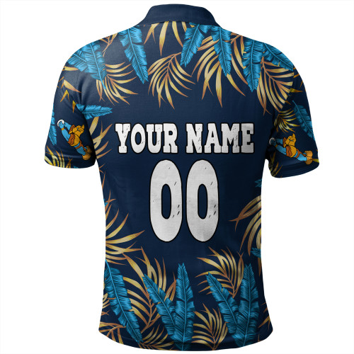 Gold Coast Titans Custom Polo Shirt - Tropical Patterns Gold Coast Titans Polo Shirt Gold Coast Titans Custom Polo Shirt - Tropical Patterns Gold Coast Titans Polo Shirt