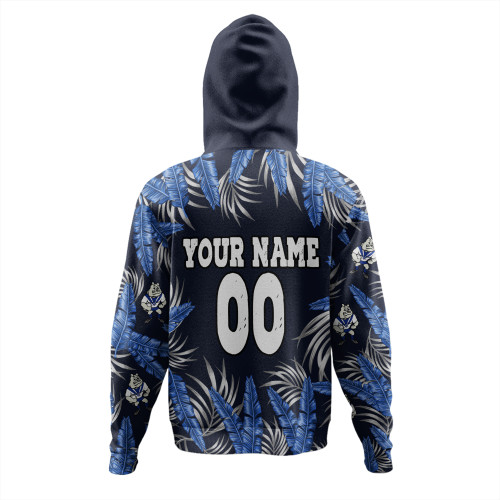 Canterbury-Bankstown Bulldogs Custom Hoodie - Tropical Patterns Bulldogs Hoodie Canterbury-Bankstown Bulldogs Custom Hoodie - Tropical Patterns Bulldogs Hoodie