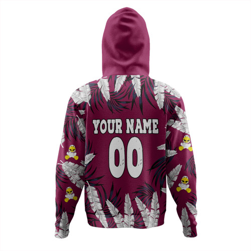 Manly Warringah Sea Eagles Hoodie - Tropical Patterns Eagles Hoodie Manly Warringah Sea Eagles Hoodie - Tropical Patterns Eagles Hoodie