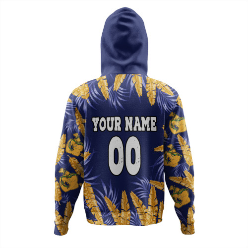 Parramatta Eels Custom Hoodie - Tropical Patterns Parramatta Eels Hoodie Parramatta Eels Custom Hoodie - Tropical Patterns Parramatta Eels Hoodie