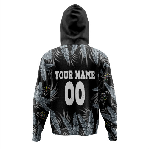 Penrith Panthers Custom Hoodie - Tropical Patterns Penrith Panthers Hoodie Penrith Panthers Custom Hoodie - Tropical Patterns Penrith Panthers Hoodie