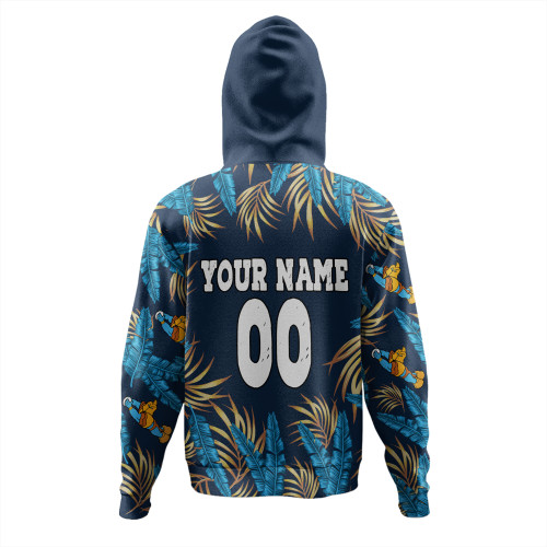 Gold Coast Titans Custom Hoodie - Tropical Patterns Gold Coast Titans Hoodie Gold Coast Titans Custom Hoodie - Tropical Patterns Gold Coast Titans Hoodie