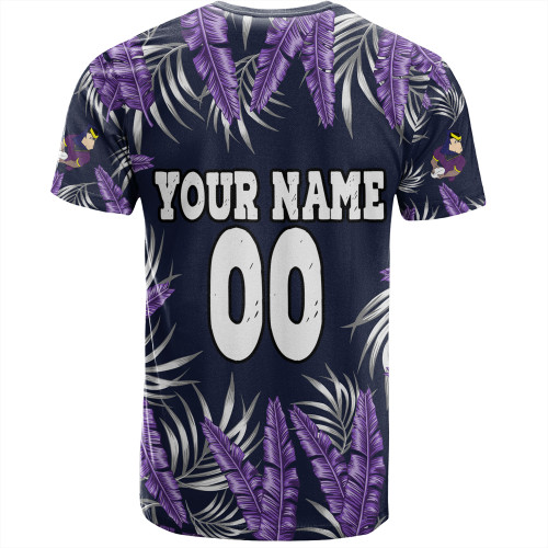 Melbourne Storm Custom T-Shirt - Tropical Patterns Melbourne Storm T-Shirt Melbourne Storm Custom T-Shirt - Tropical Patterns Melbourne Storm T-Shirt