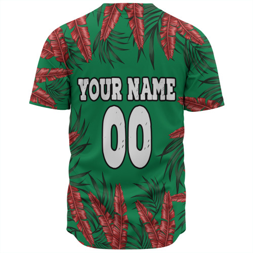 South Sydney Rabbitohs Baseball Shirt - Tropical Patterns Bunnies Baseball Shirt South Sydney Rabbitohs Baseball Shirt - Tropical Patterns Bunnies Baseball Shirt