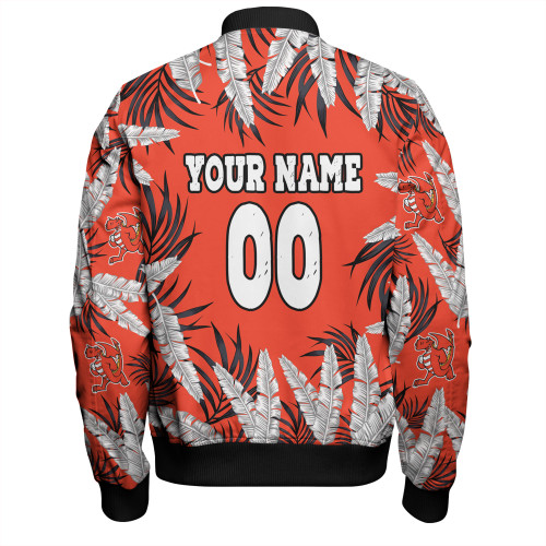 St. George Illawarra Dragons Custom Bomber Jacket - Tropical Patterns St. George Illawarra Dragons Bomber Jacket St. George Illawarra Dragons Custom Bomber Jacket - Tropical Patterns St. George Illawarra Dragons Bomber Jacket