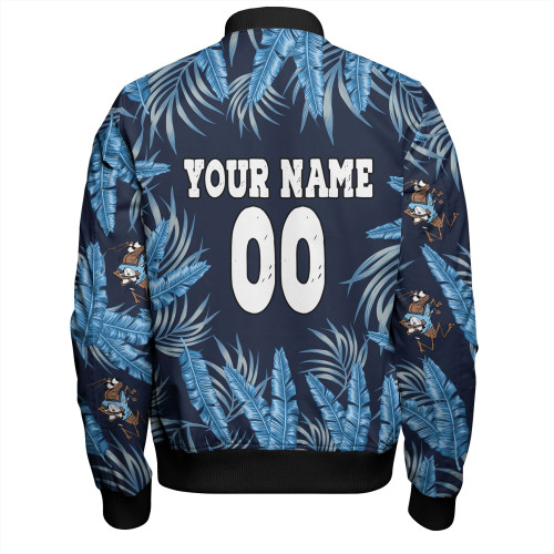 Cockroach Custom Bomber Jacket - Tropical Patterns NSW Bomber Jacket Cockroach Custom Bomber Jacket - Tropical Patterns NSW Bomber Jacket