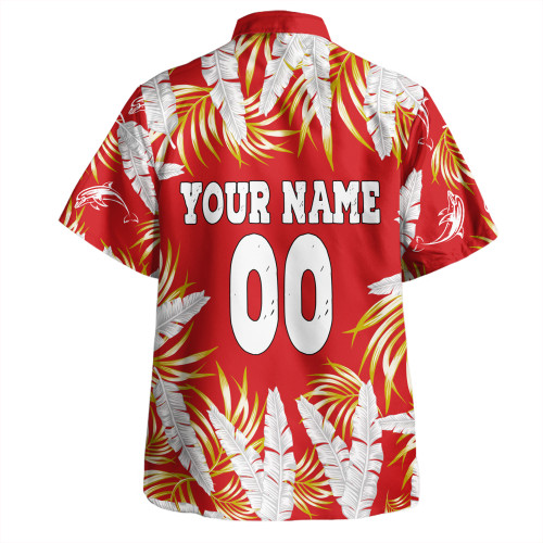 Redcliffe Dolphins Custom Hawaiian Shirt - Tropical Patterns Redcliffe Dolphins Hawaiian Shirt Redcliffe Dolphins Custom Hawaiian Shirt - Tropical Patterns Redcliffe Dolphins Hawaiian Shirt