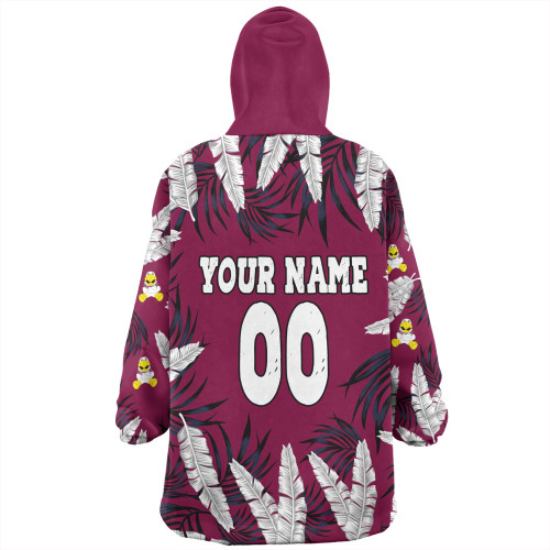 Manly Warringah Sea Eagles Snug Hoodie - Tropical Patterns Eagles Snug Hoodie Manly Warringah Sea Eagles Snug Hoodie - Tropical Patterns Eagles Snug Hoodie