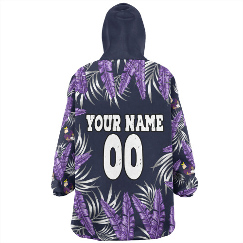 Melbourne Storm Custom Snug Hoodie - Tropical Patterns Melbourne Storm Snug Hoodie Melbourne Storm Custom Snug Hoodie - Tropical Patterns Melbourne Storm Snug Hoodie