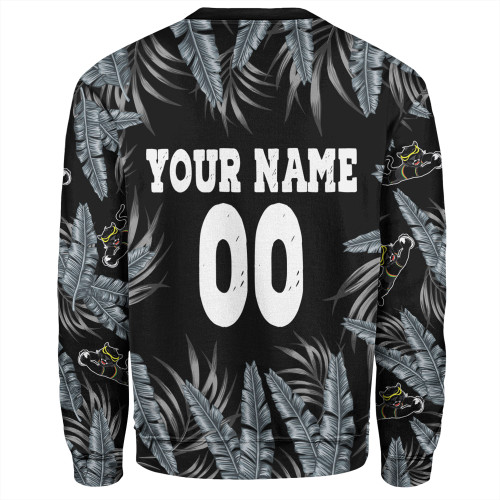 Penrith Panthers Custom Sweatshirt - Tropical Patterns Penrith Panthers Sweatshirt Penrith Panthers Custom Sweatshirt - Tropical Patterns Penrith Panthers Sweatshirt