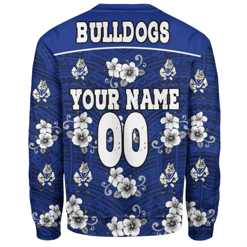 Canterbury-Bankstown Bulldogs Custom Sweatshirt - Bulldogs With Maori Patterns Sweatshirt Canterbury-Bankstown Bulldogs Custom Sweatshirt - Bulldogs With Maori Patterns Sweatshirt