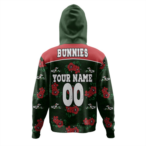 South Sydney Rabbitohs Hoodie - Bunnies With Maori Patterns Hoodie South Sydney Rabbitohs Hoodie - Bunnies With Maori Patterns Hoodie