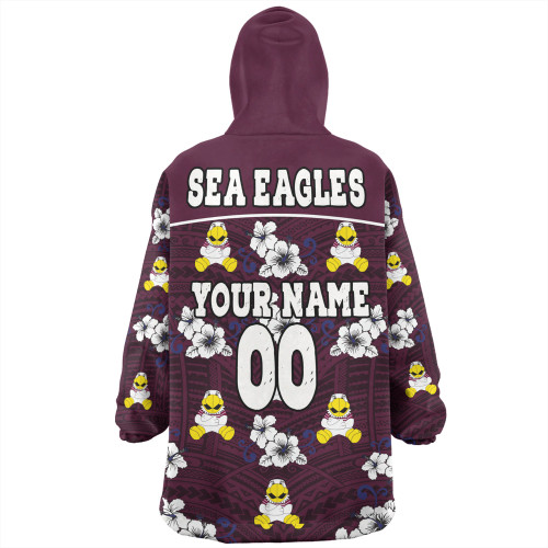 Manly Warringah Sea Eagles Snug Hoodie - Manly Warringah Sea Eagles With Maori Patterns Snug Hoodie Manly Warringah Sea Eagles Snug Hoodie - Manly Warringah Sea Eagles With Maori Patterns Snug Hoodie