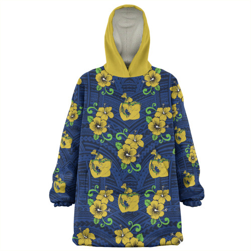 Parramatta Eels Custom Snug Hoodie - Parramatta Eels With Maori Patterns Snug Hoodie