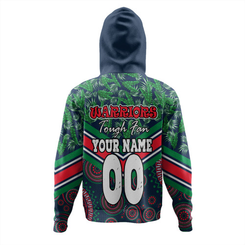 New Zealand Warriors Sport Hoodie - Tropical Patterns And Dot Painting Eat Sleep Rugby Repeat New Zealand Warriors Sport Hoodie - Tropical Patterns And Dot Painting Eat Sleep Rugby Repeat