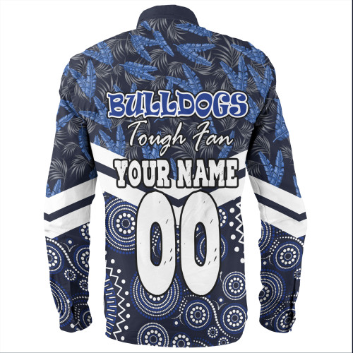 Canterbury-Bankstown Bulldogs Long Sleeve Shirt - Tropical Patterns And Dot Painting Eat Sleep Rugby Repeat Canterbury-Bankstown Bulldogs Long Sleeve Shirt - Tropical Patterns And Dot Painting Eat Sleep Rugby Repeat