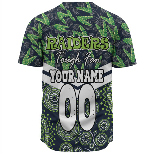 Canberra Raiders Baseball Shirt - Tropical Patterns And Dot Painting Eat Sleep Rugby Repeat Canberra Raiders Baseball Shirt - Tropical Patterns And Dot Painting Eat Sleep Rugby Repeat