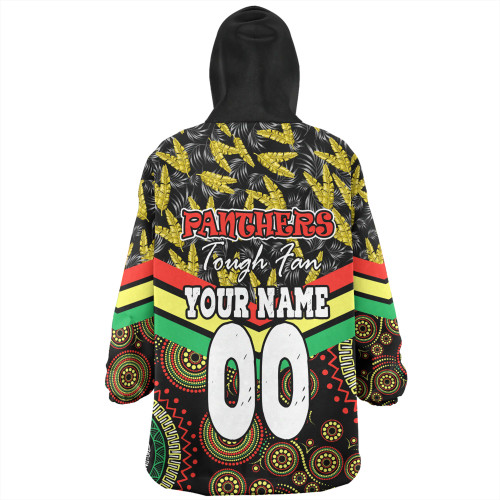 Penrith Panthers Snug Hoodie - Tropical Patterns And Dot Painting Eat Sleep Rugby Repeat Penrith Panthers Snug Hoodie - Tropical Patterns And Dot Painting Eat Sleep Rugby Repeat