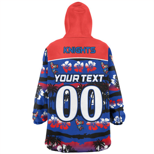 Newcastle Knights Sport Snug Hoodie - Tropical Hibiscus and Coconut Trees Newcastle Knights Sport Snug Hoodie - Tropical Hibiscus and Coconut Trees