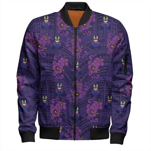 Melbourne Storm Bomber Jacket - With Maori Pattern