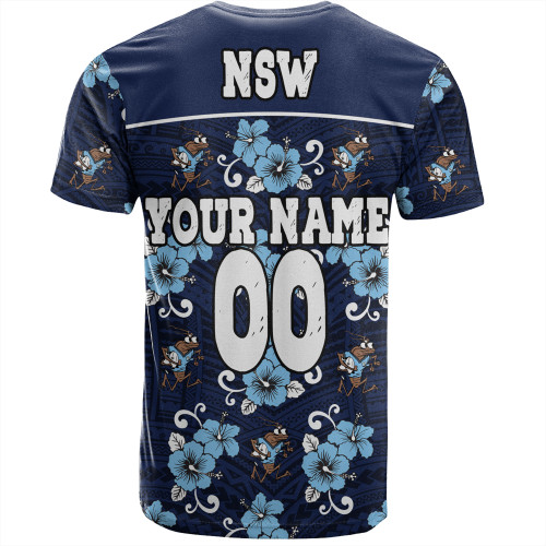 Cockroach Custom T-Shirt - NSW With Maori Patterns T-Shirt Cockroach Custom T-Shirt - NSW With Maori Patterns T-Shirt