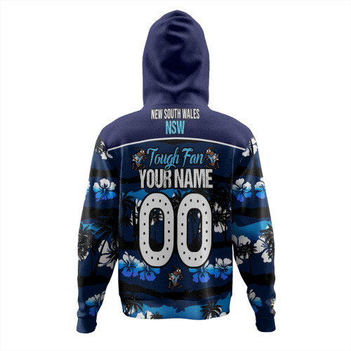 Cockroach Sport Hoodie - Eat Sleep Repeat With Tropical Patterns Cockroach Sport Hoodie - Eat Sleep Repeat With Tropical Patterns