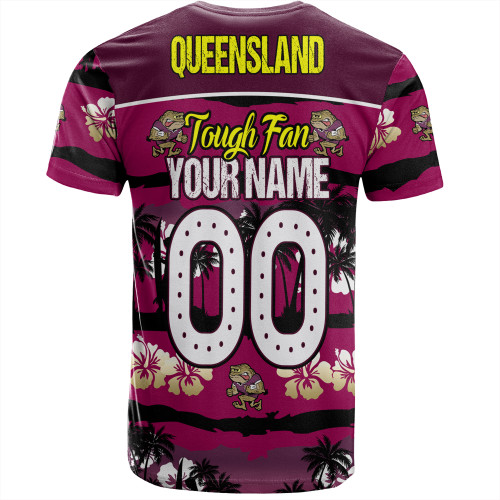 Cane Toads Sport T-Shirt - Eat Sleep Repeat With Tropical Patterns Cane Toads Sport T-Shirt - Eat Sleep Repeat With Tropical Patterns