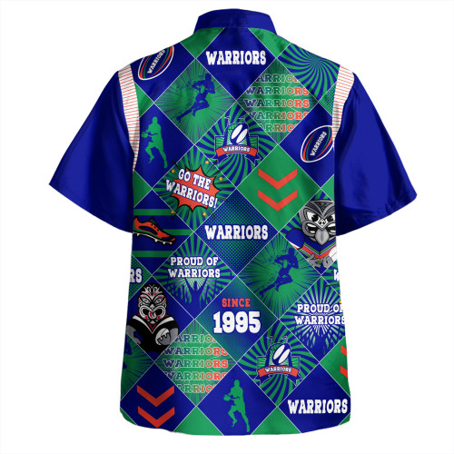 New Zealand Warriors Sport Hawaiian Shirt - Argyle Patterns Style Tough Fan Rugby For Life New Zealand Warriors Sport Hawaiian Shirt - Argyle Patterns Style Tough Fan Rugby For Life