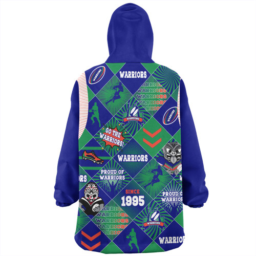 New Zealand Warriors Sport Snug Hoodie - Argyle Patterns Style Tough Fan Rugby For Life New Zealand Warriors Sport Snug Hoodie - Argyle Patterns Style Tough Fan Rugby For Life
