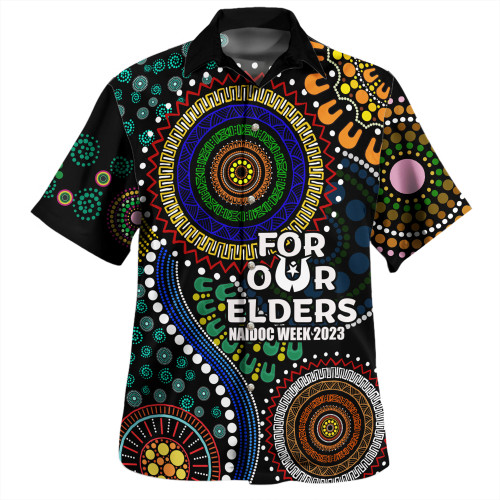 Australia NAIDOC Week Custom Hawaiian Shirt - For Our Elder NAIDOC Week 2023