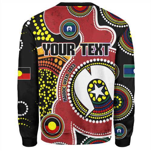 Australia Naidoc Week Sweatshirt - Australia NAIDOC Week 2023 For Our Elders Aborigines And Islanders Flag Inspired Australia Naidoc Week Sweatshirt - Australia NAIDOC Week 2023 For Our Elders Aborigines And Islanders Flag Inspired