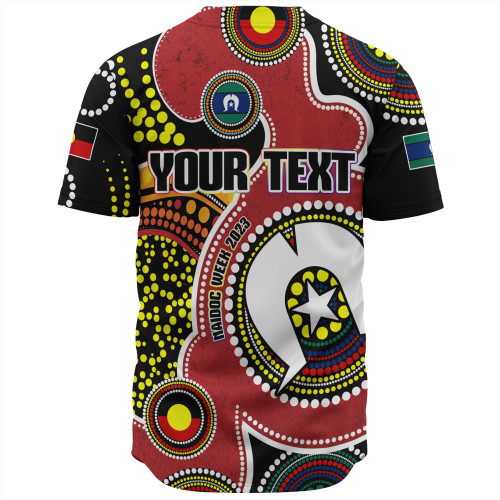 Australia Naidoc Week Baseball Shirt - Australia NAIDOC Week 2023 For Our Elders Aborigines And Islanders Flag Inspired Australia Naidoc Week Baseball Shirt - Australia NAIDOC Week 2023 For Our Elders Aborigines And Islanders Flag Inspired