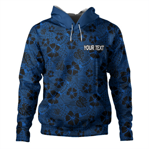 Canterbury-Bankstown Bulldogs Hoodie - Scream With Tropical Patterns Canterbury-Bankstown Bulldogs Hoodie - Scream With Tropical Patterns