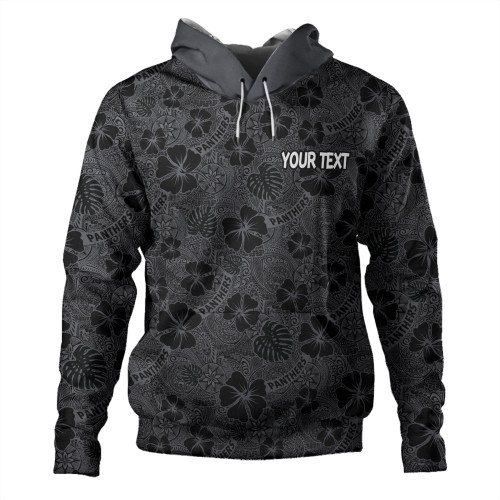 Penrith Panthers Hoodie - Scream With Tropical Patterns Penrith Panthers Hoodie - Scream With Tropical Patterns