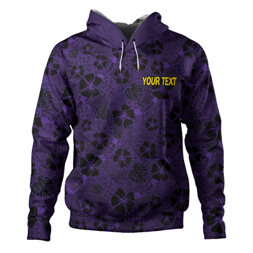 Melbourne Storm Hoodie - Scream With Tropical Patterns Melbourne Storm Hoodie - Scream With Tropical Patterns