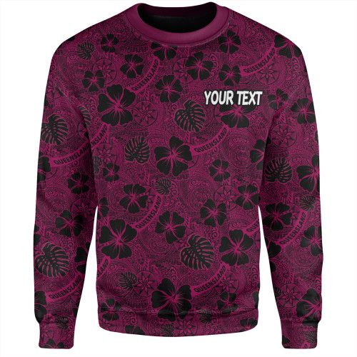 Cane Toads Sport Sweatshirt - Scream With Tropical Patterns Cane Toads Sport Sweatshirt - Scream With Tropical Patterns