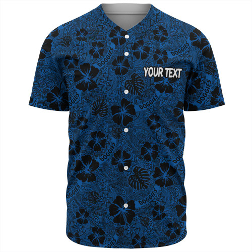 Canterbury-Bankstown Bulldogs Baseball Shirt - Scream With Tropical Patterns Canterbury-Bankstown Bulldogs Baseball Shirt - Scream With Tropical Patterns